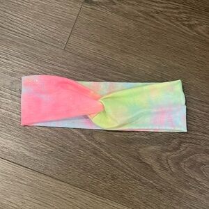 Tie dye twist headband